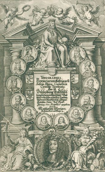 Große Abbildung Nr.1: 124-238 Zeiller,M.: (Merian, Österreich)