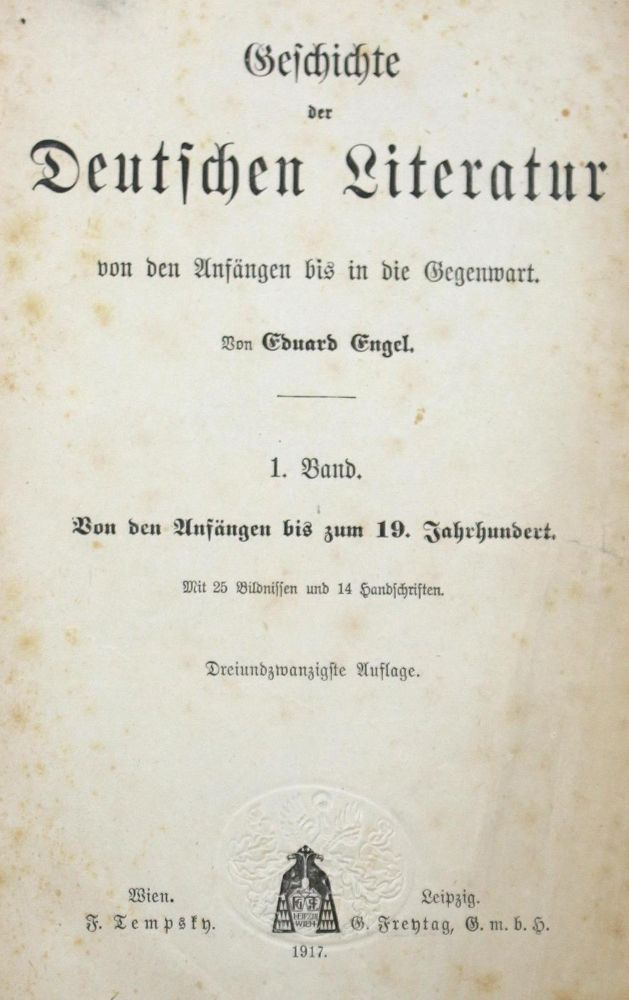 Große Abbildung Nr.1: 124-2467 Blindgeprägtes: (Varia, Exlibris, Göring)
