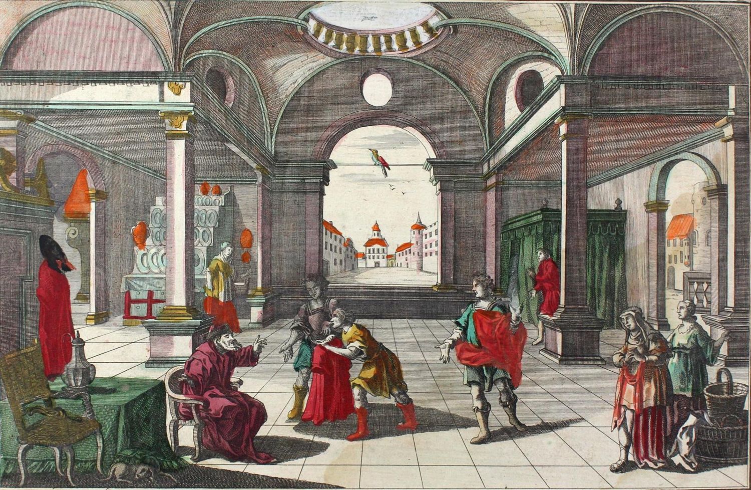 Große Abbildung Nr.1: 124-2476 Guckkastenblätter.: (Varia)