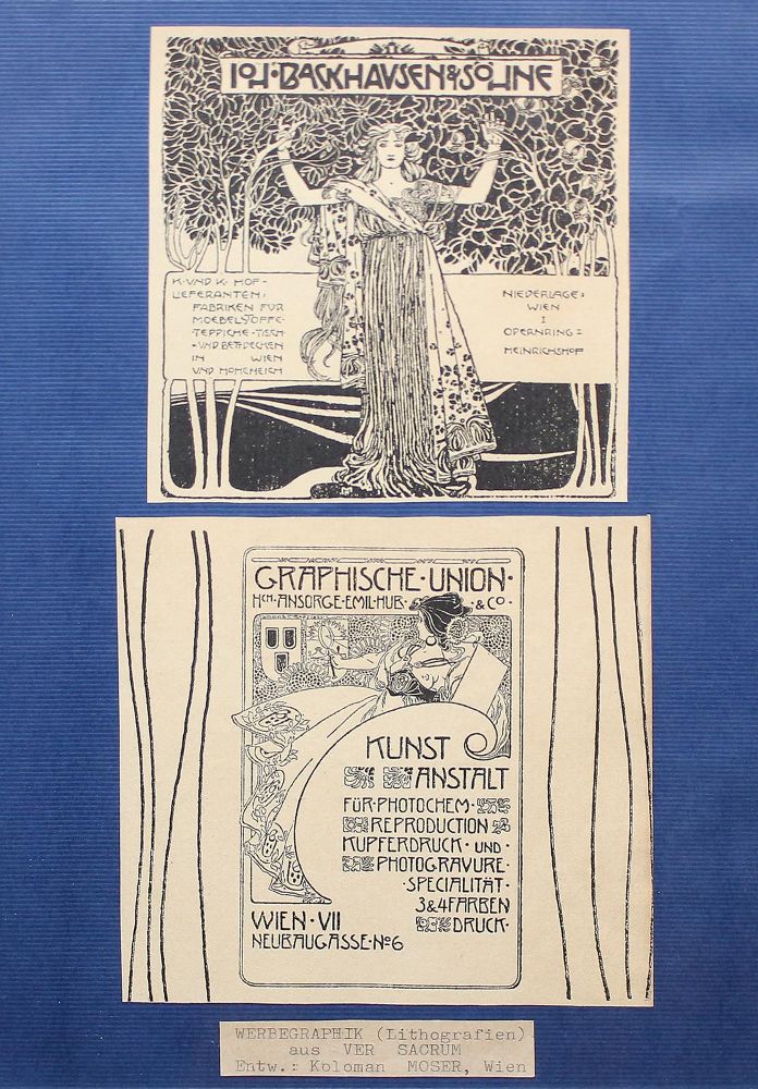 Große Abbildung Nr.1: 124-2487 Sammlung: (Varia, Jugendstil)