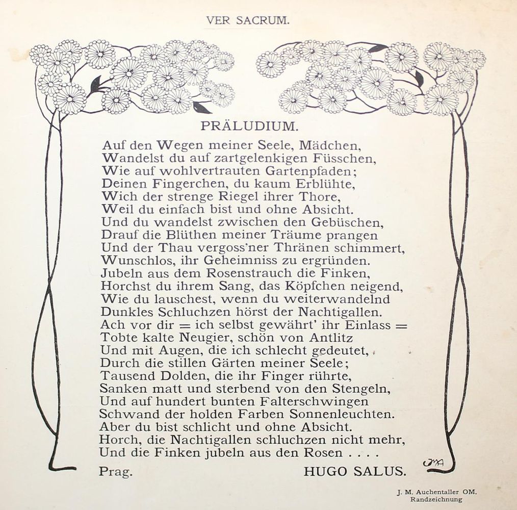 Große Abbildung Nr.4: 124-2487 Sammlung: (Varia, Jugendstil)