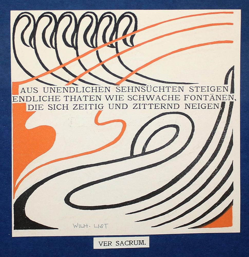 Große Abbildung Nr.5: 124-2487 Sammlung: (Varia, Jugendstil)