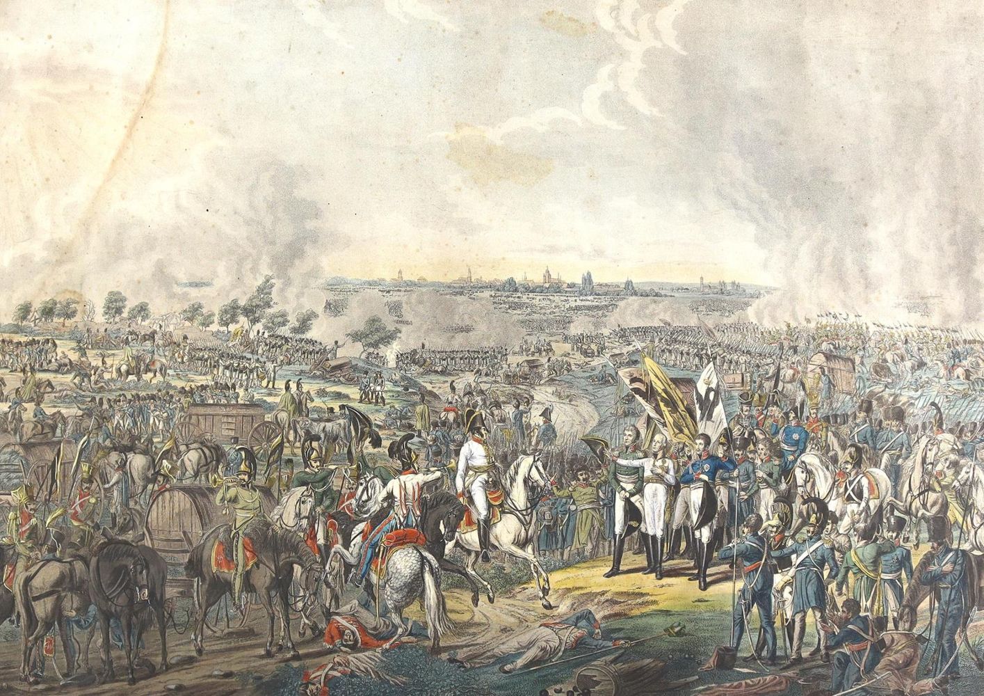 Große Abbildung Nr.2: 124-2523 Schlachtendarstellungen.: (Varia, Militaria)