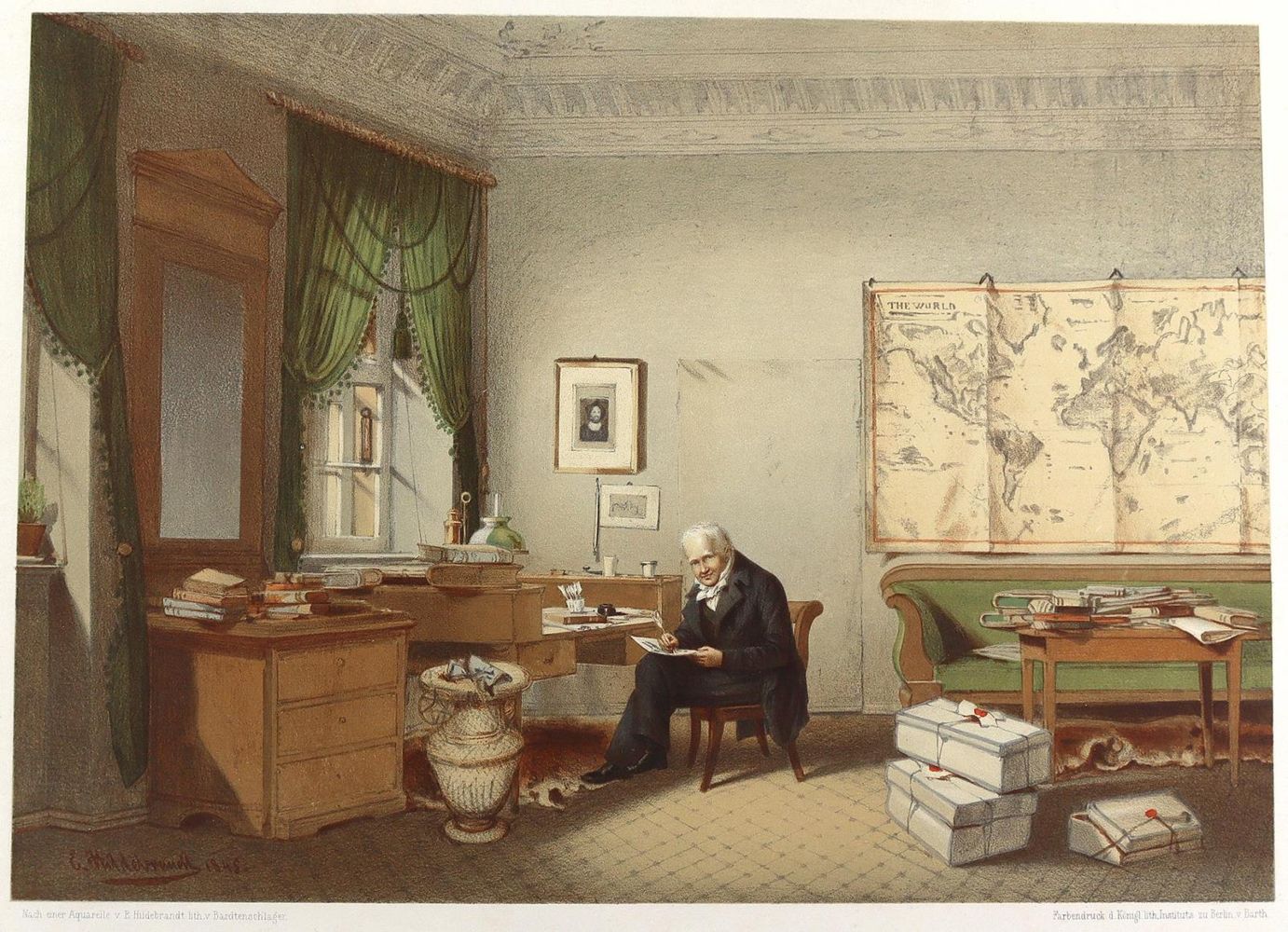 Große Abbildung Nr.1: 124-2551 Humboldt.: (Varia, Portrait)