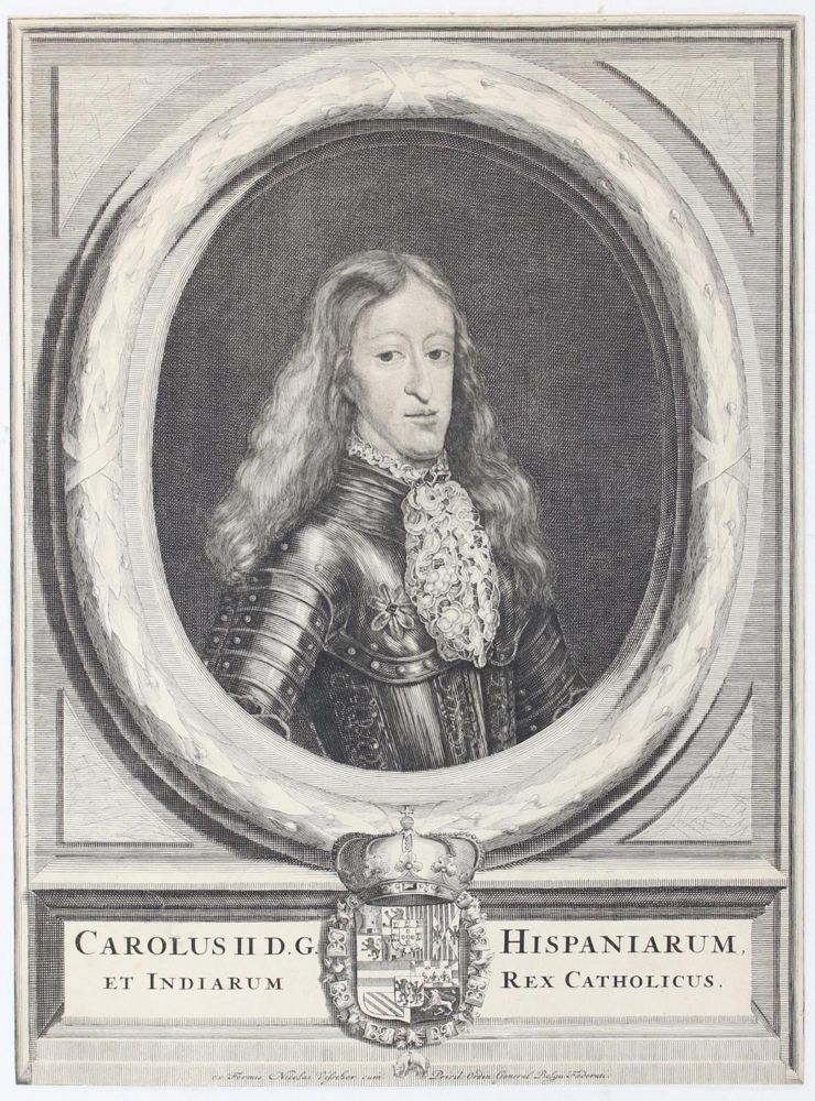 Große Abbildung Nr.1: 124-2553 Karl II. (Spanien).: (Varia, Portrait)