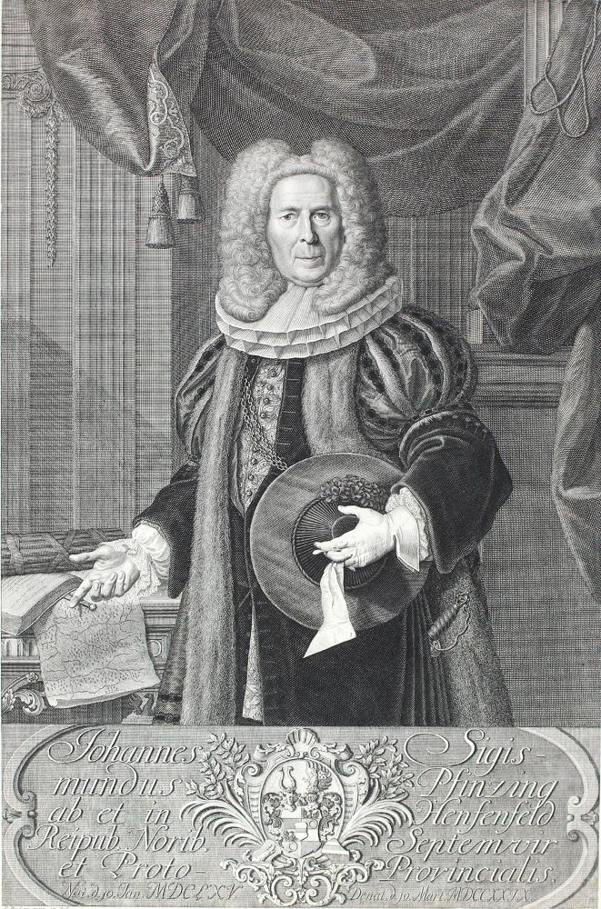 Große Abbildung Nr.1: 124-2558 Pfinzing von Henfenfeld, Johann Sigmund.: (Varia, Portrait)