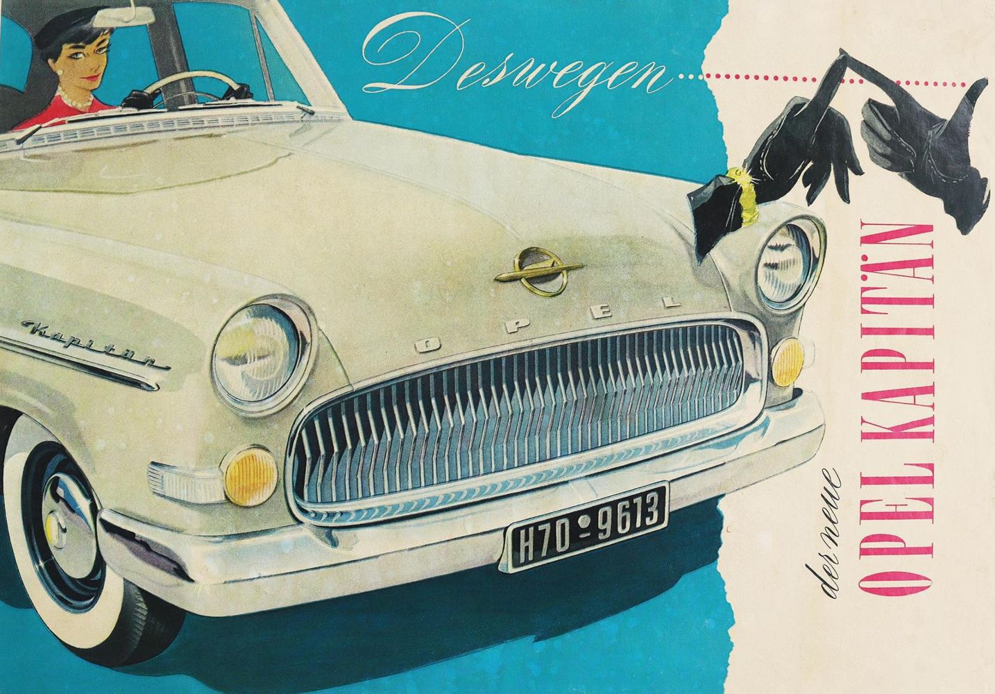Große Abbildung Nr.3: 124-2580 Sammlung: (Varia, Werbung, Auto)