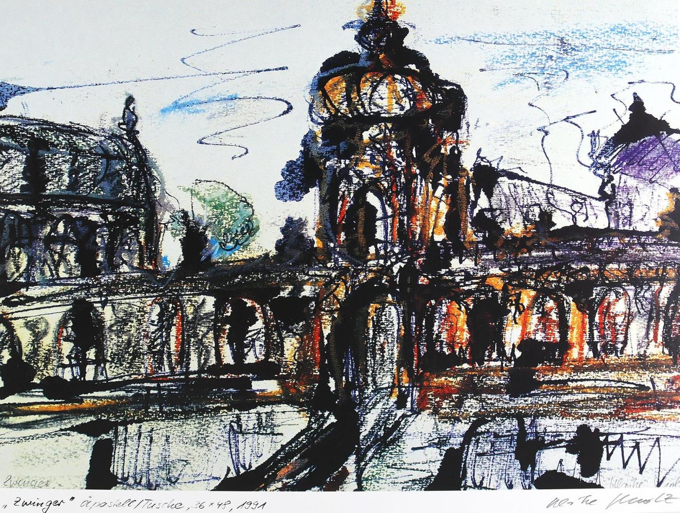 Große Abbildung Nr.3: 124-2606 Dresden.: (Deutschland)