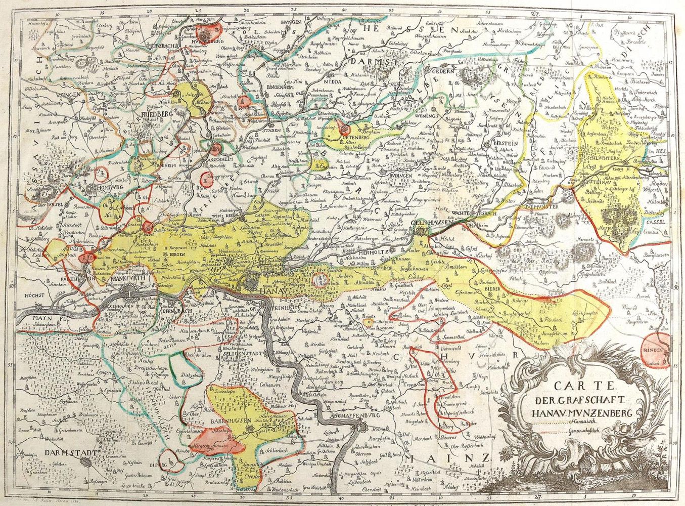 Große Abbildung Nr.3: 124-2622 Hessen.: (Deutschland)