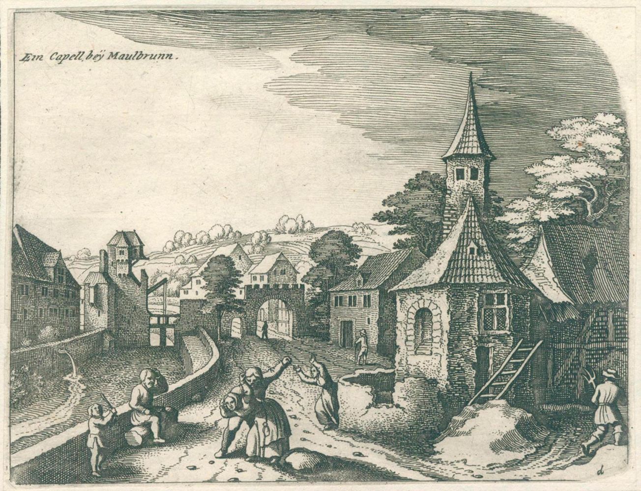 Große Abbildung Nr.1: 124-2636 Maulbronn.: (Deutschland)