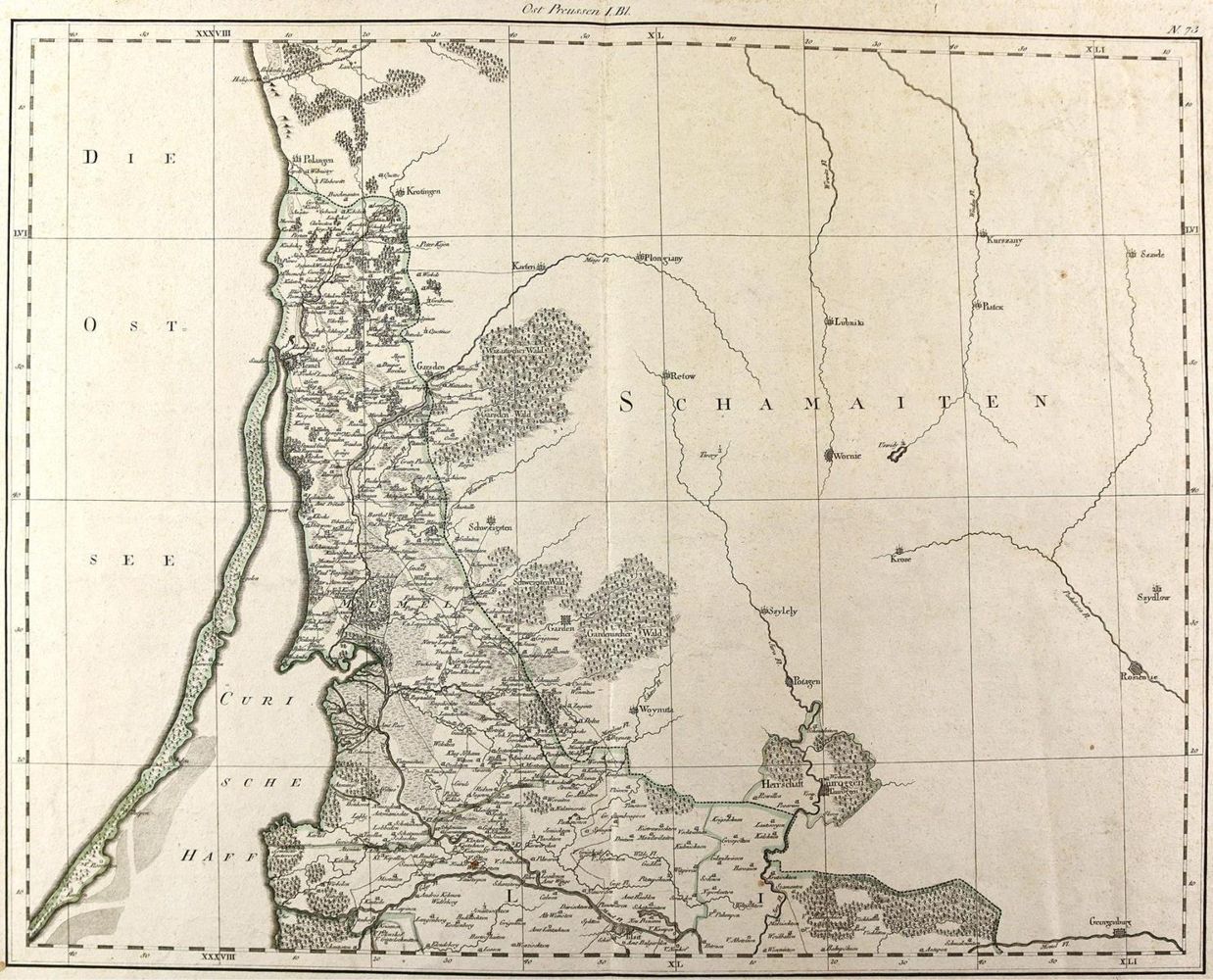 Große Abbildung Nr.3: 124-2643 Ostpreussen.: (Deutschland)
