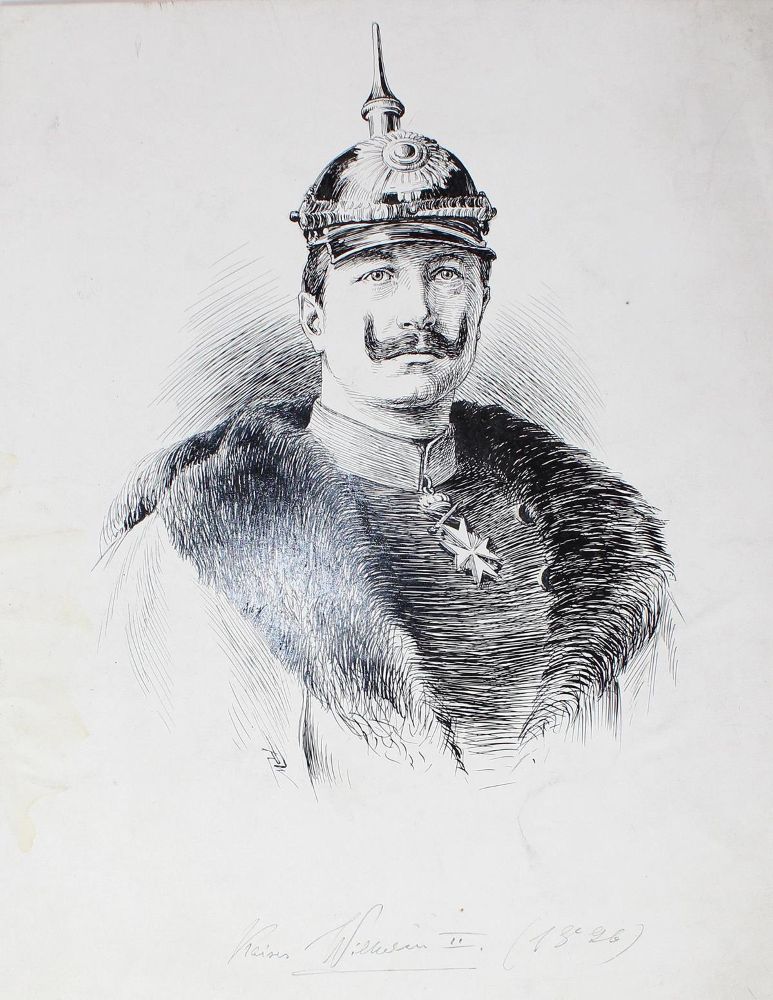 Große Abbildung Nr.2: 124-2647 Wilhelm II. (Deutsches Reich).: (Deutschland, Preussen)