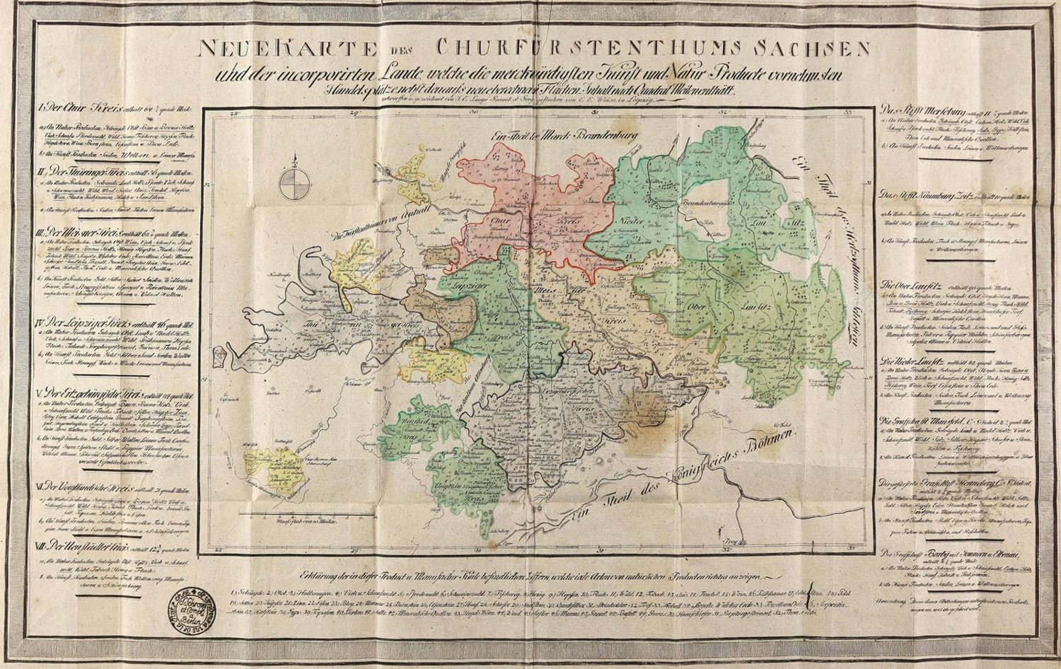 Große Abbildung Nr.1: 124-2653 Sachsen.: (Deutschland, Sachsen, Manuskriptkarten)