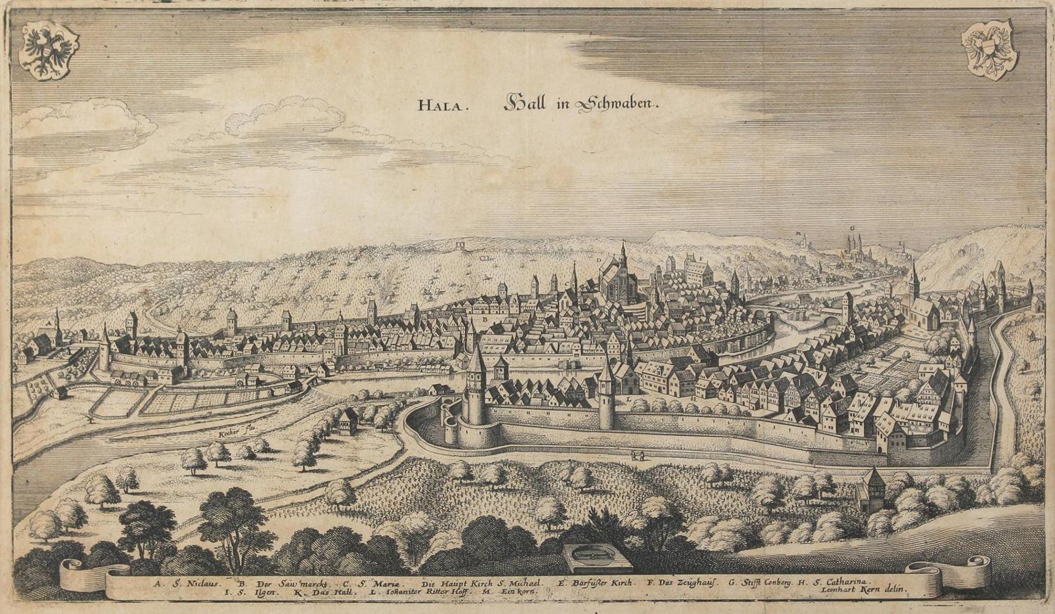 Große Abbildung Nr.11: 124-2659 Schwäbisch-Hall.: (Deutschland)