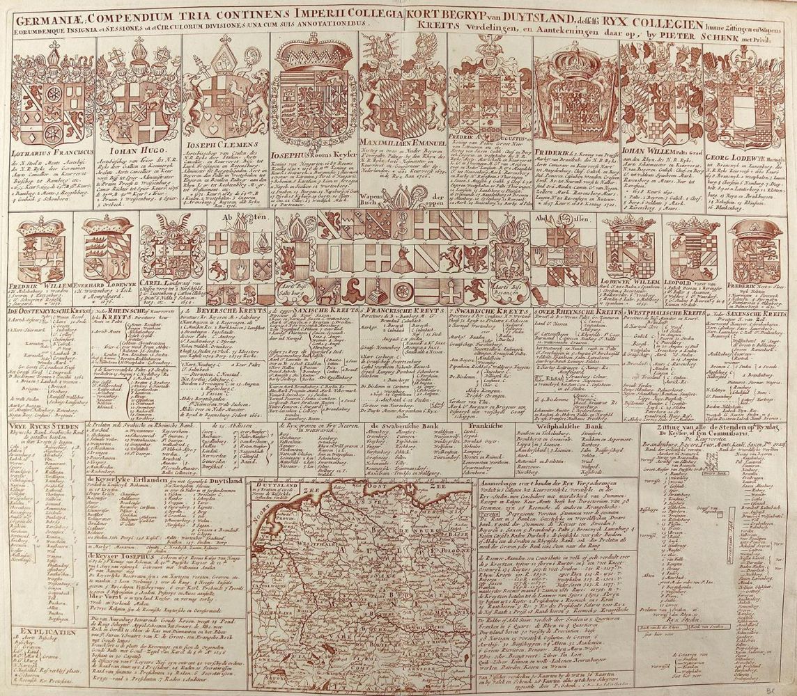 Große Abbildung Nr.1: 124-2662 Stammbäume.: (Deutschland)