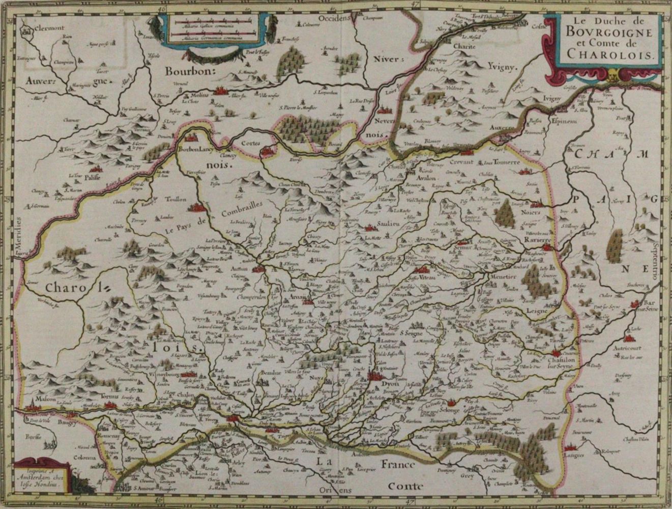 Große Abbildung Nr.1: 124-2709 Bourgogne Charolais.: (Ausland, Frankreich)
