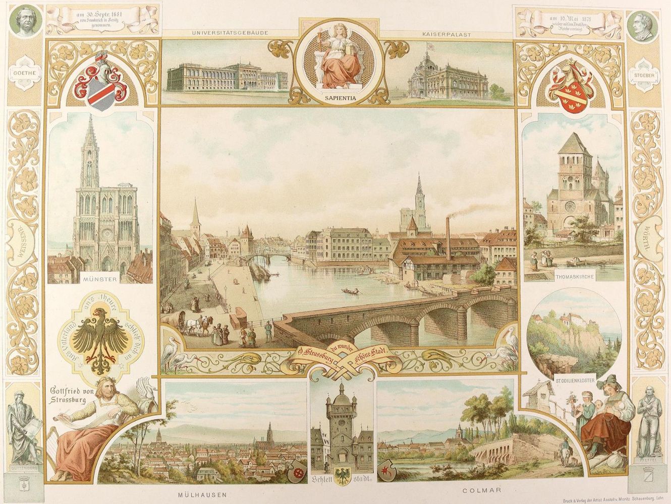 Große Abbildung Nr.1: 124-2712 Elsaß.: (Ausland, Frankreich)