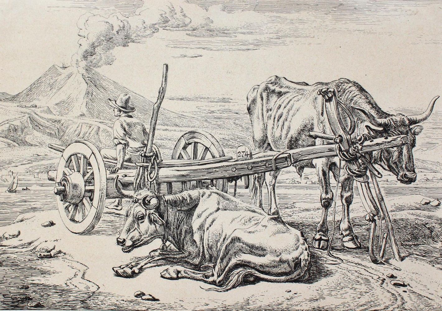 Große Abbildung Nr.1: 124-2739 Klein, Johann Adam: (Ausland, Italien)