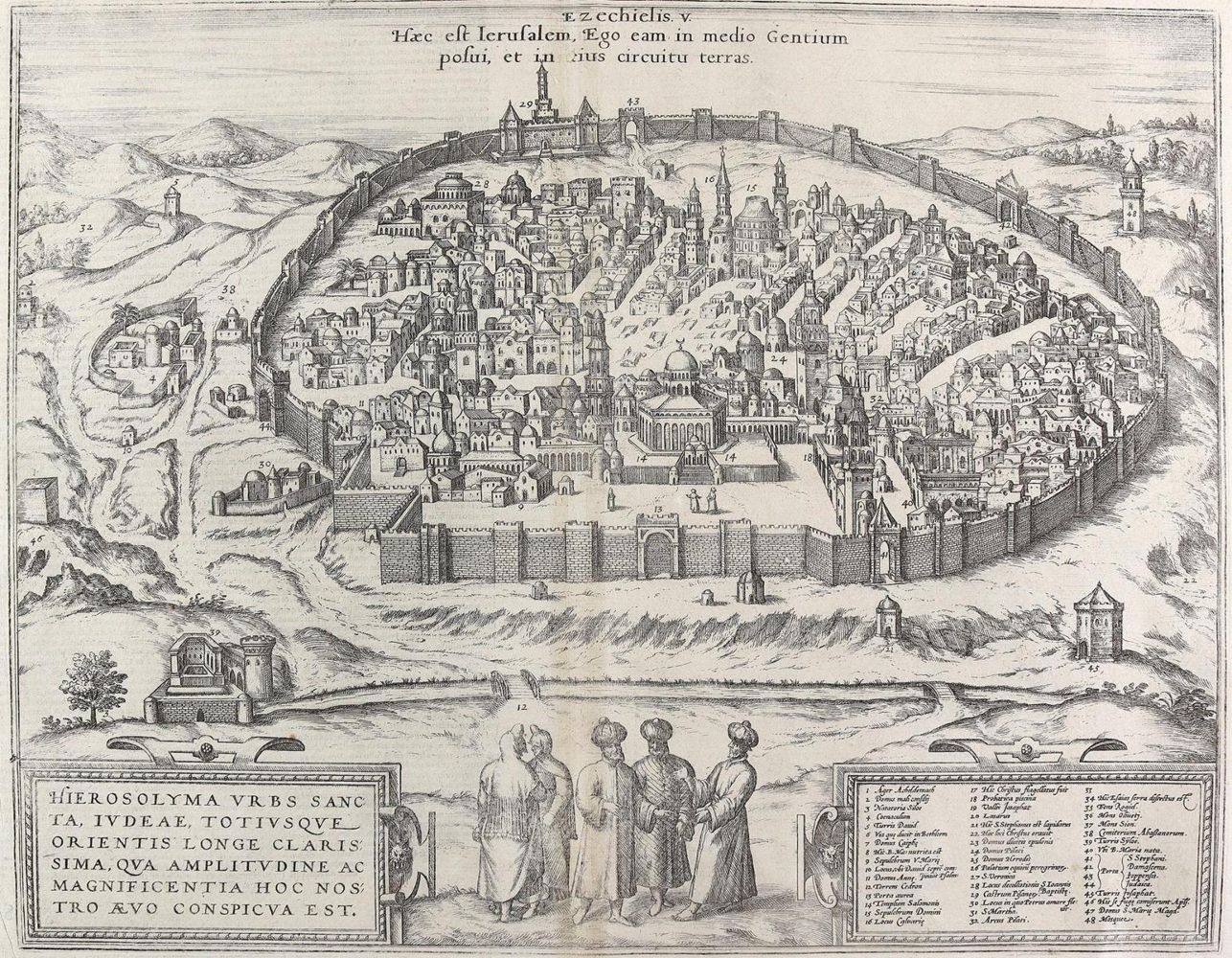 Große Abbildung Nr.1: 124-2781 Jerusalem.: (Ausland, Palästina)