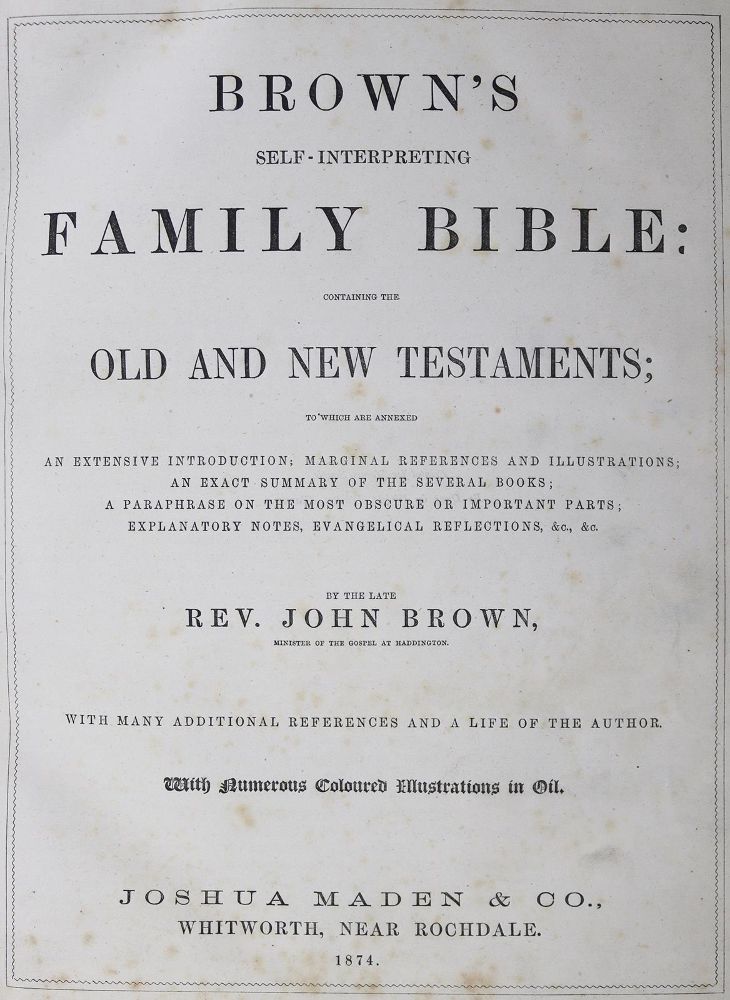 Große Abbildung Nr.2: 124-28 Biblia Anglica.: (Bibeln)