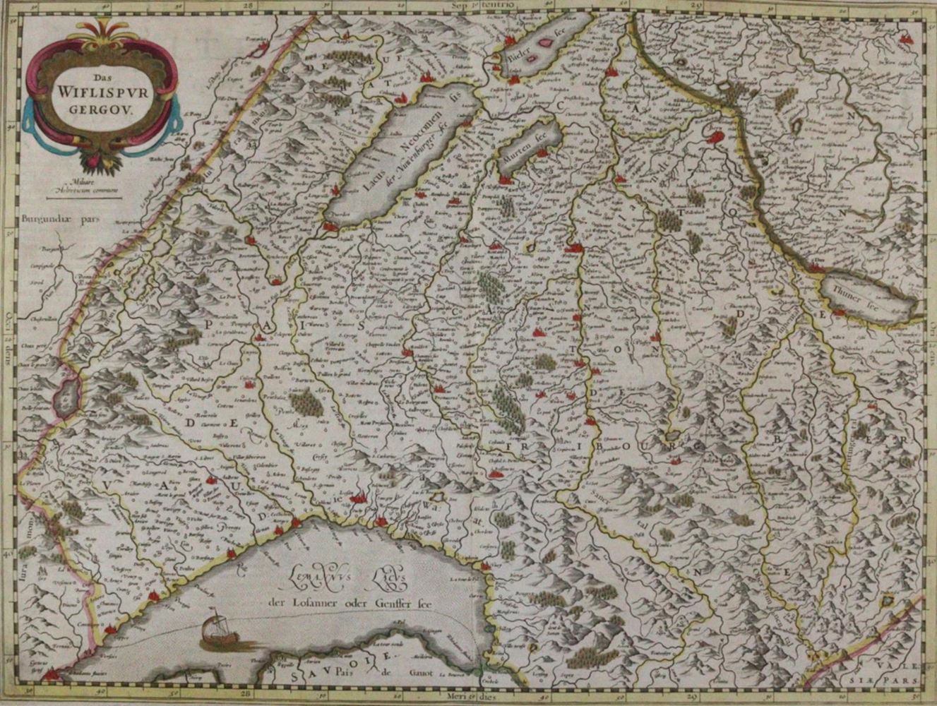 Große Abbildung Nr.1: 124-2808 West-Schweiz.: (Ausland, Schweiz)