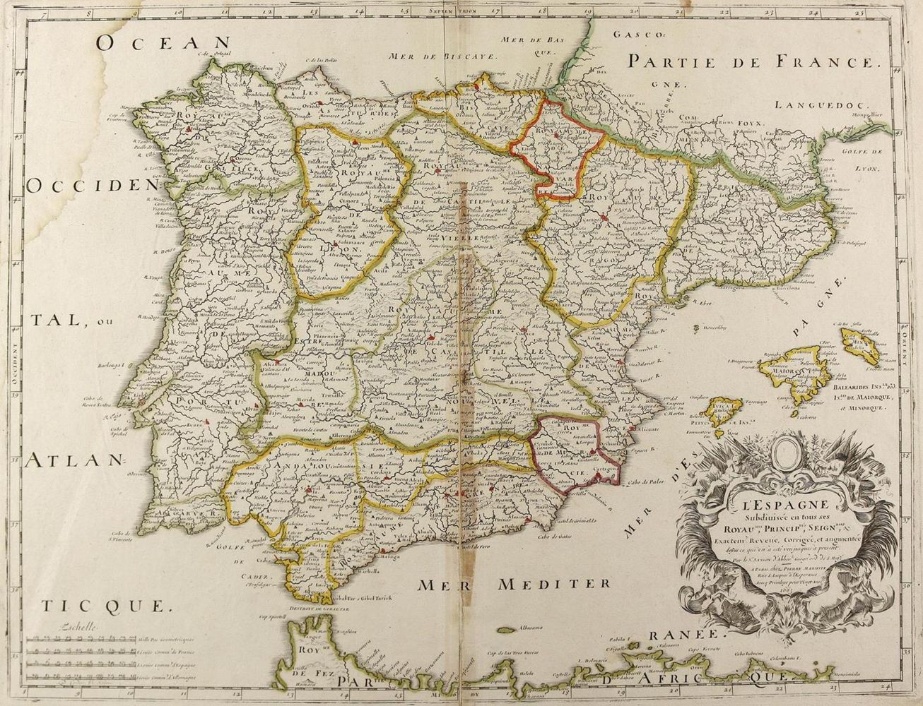 Große Abbildung Nr.2: 124-2810 Hispaniae antiquae tabula.: (Ausland, Spanien)