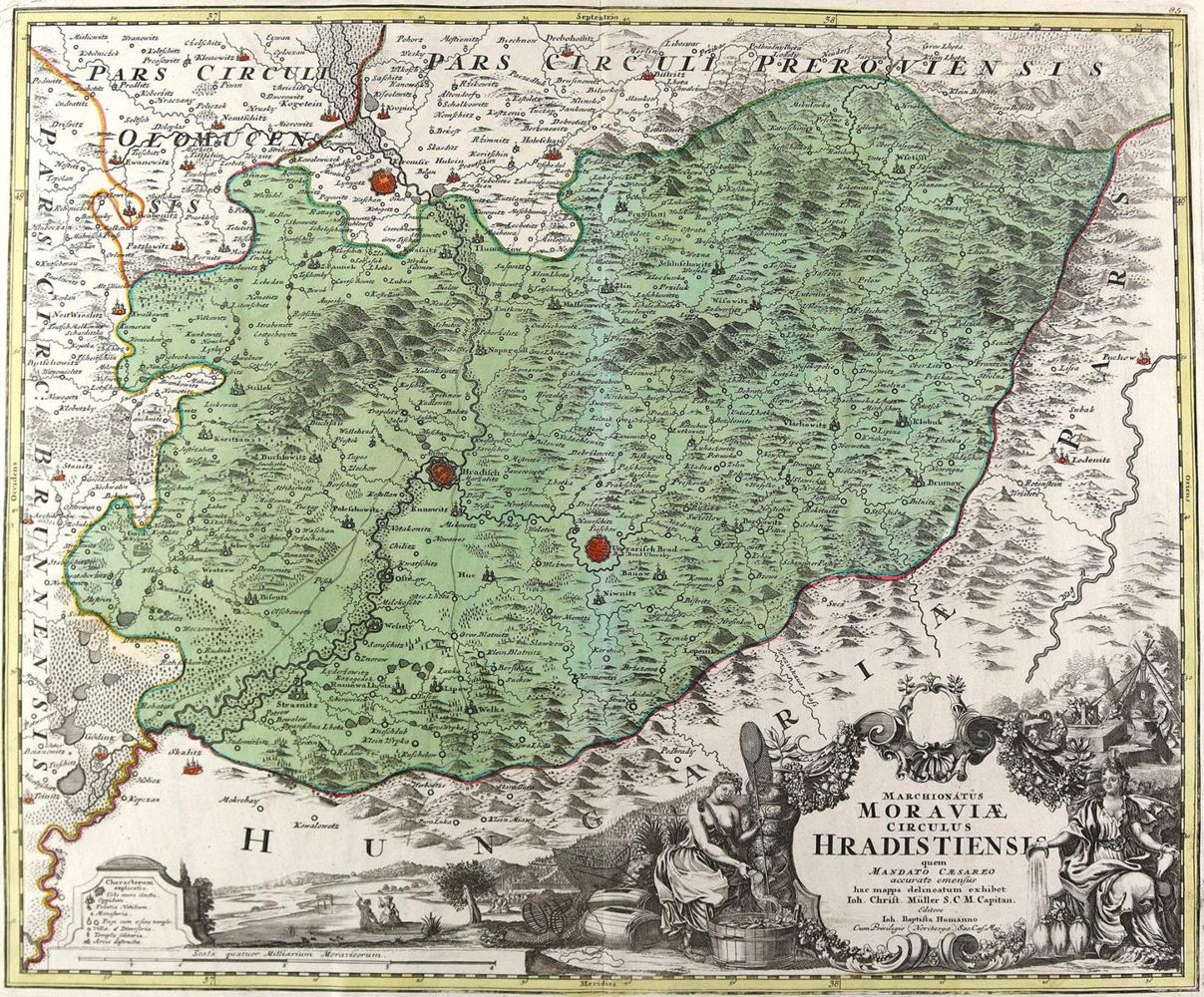 Große Abbildung Nr.1: 124-2813 Hradisch: (Ausland, Tschechien, Ungarn)