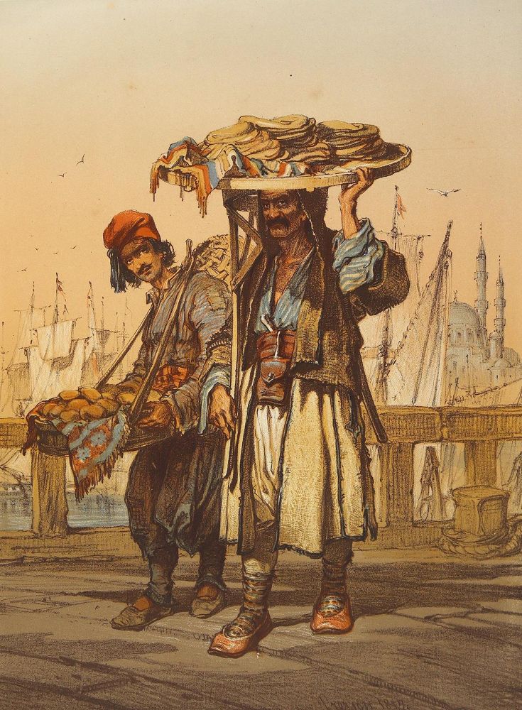 Große Abbildung Nr.1: 124-2817 Brotverkäufer.: (Ausland, Türkei)
