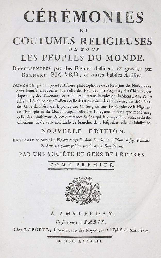 Große Abbildung Nr.3: 124-282 Picard,B.: (Alte Drucke, Handschriften und Theologie)