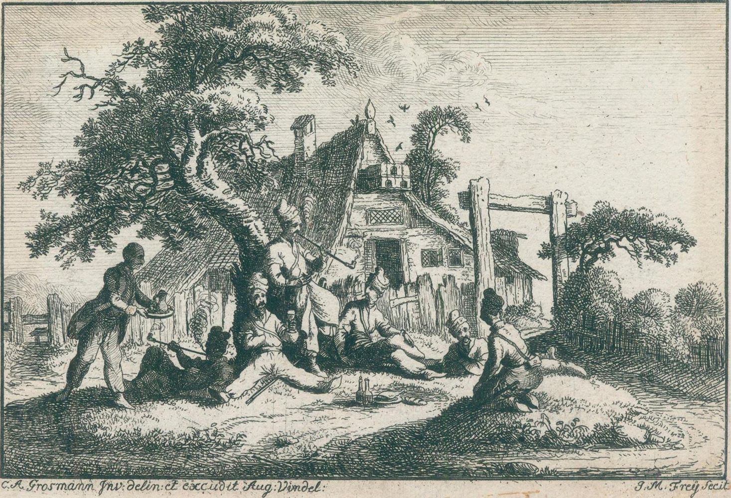 Große Abbildung Nr.1: 124-2829 Frey, Johann Michael: (Ausland, Türkei, Militaria)