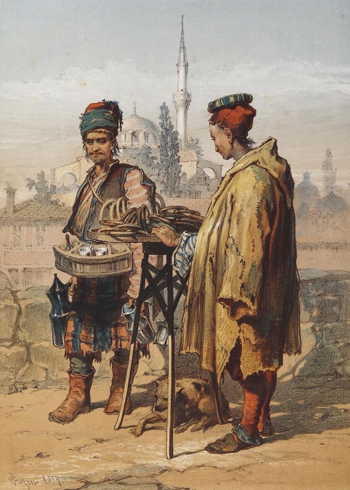 Große Abbildung Nr.1: 124-2837 Verkäufer, Albaner.: (Ausland, Türkei)