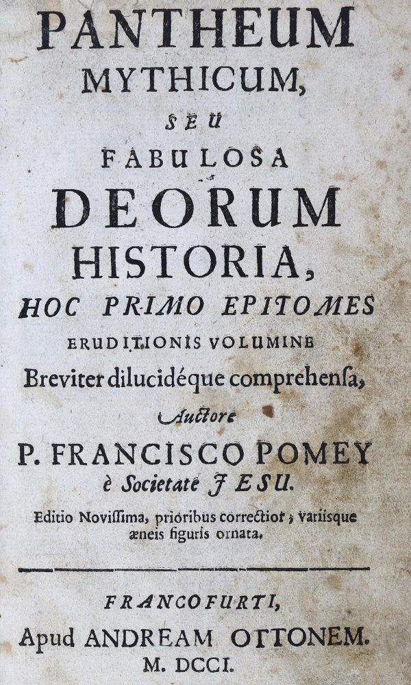 Große Abbildung Nr.1: 124-284 Pomey,F.: (Alte Drucke, Handschriften und Theologie)