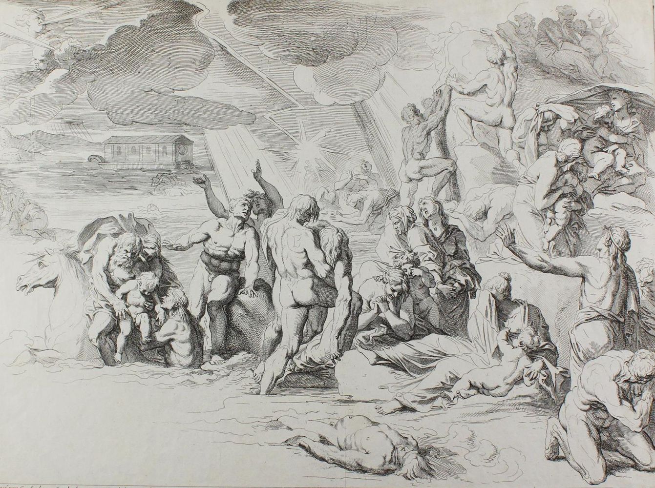 Große Abbildung Nr.1: 124-2893 Audran, Girard: (Künstlergraphik)