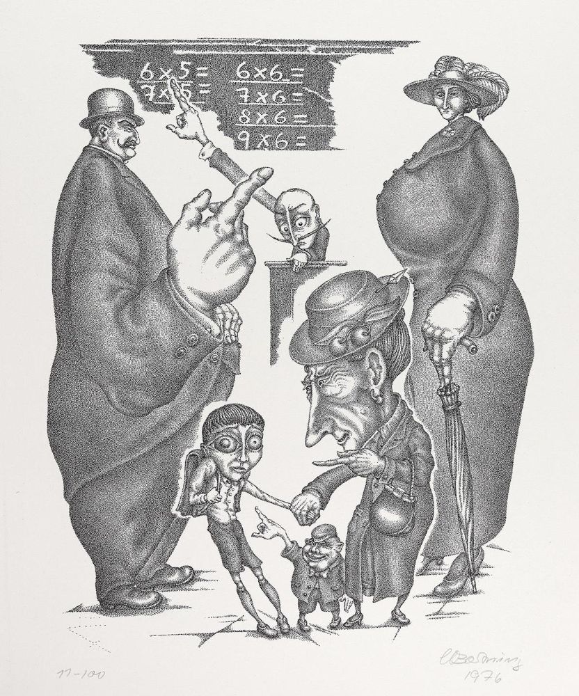 Große Abbildung Nr.1: 124-2905 Bartning, Carl Otto: (Künstlergraphik)