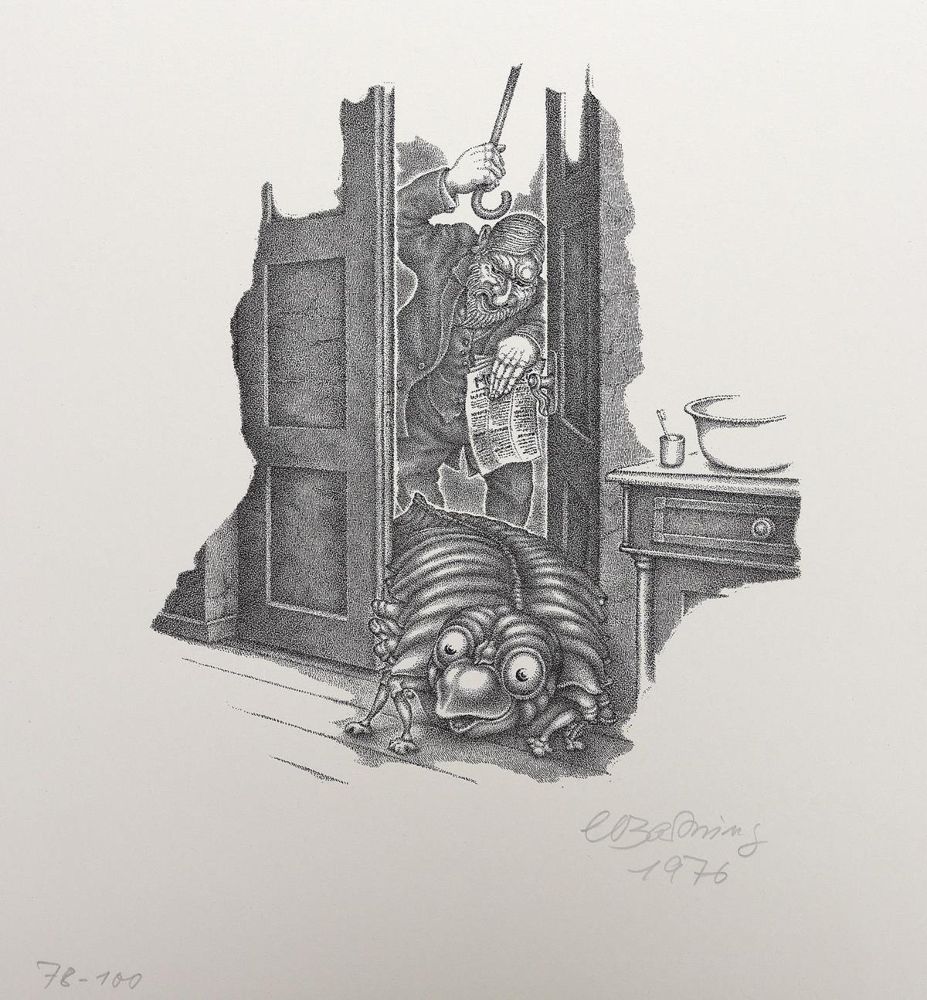 Große Abbildung Nr.2: 124-2905 Bartning, Carl Otto: (Künstlergraphik)