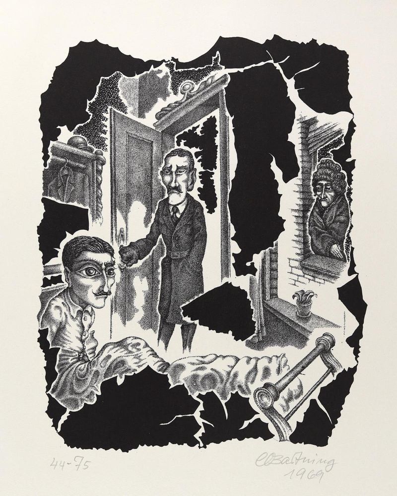 Große Abbildung Nr.6: 124-2905 Bartning, Carl Otto: (Künstlergraphik)