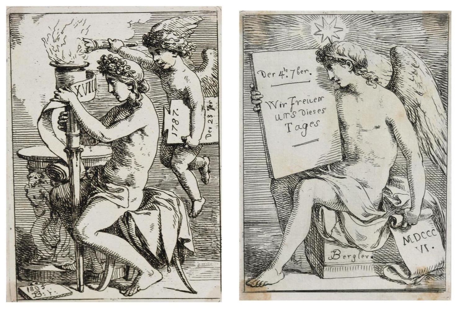 Große Abbildung Nr.1: 124-2943 Bergler d. J., Josef: (Künstlergraphik)