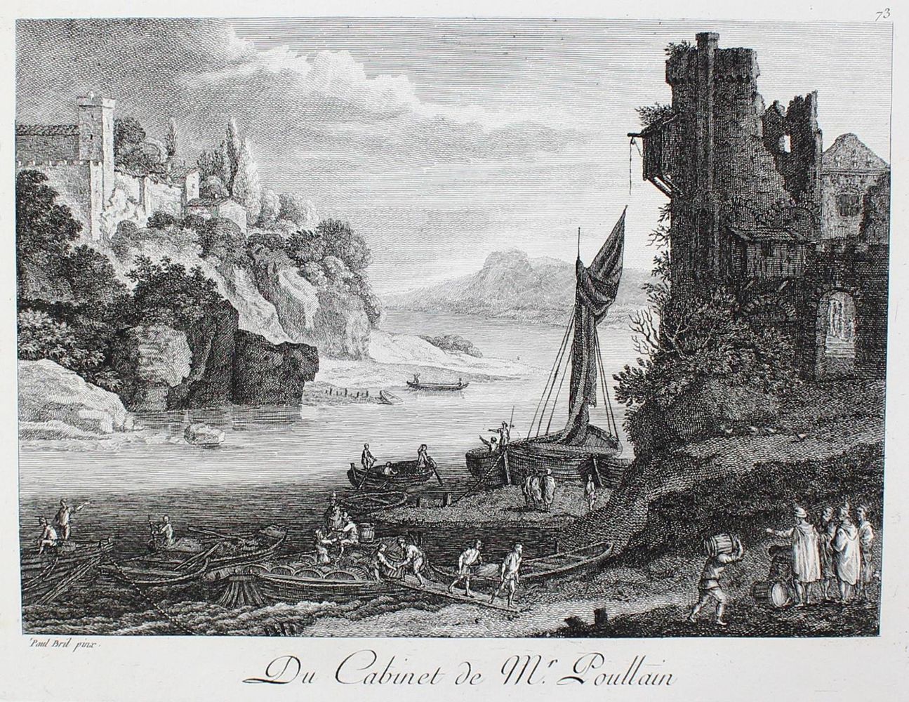 Große Abbildung Nr.1: 124-2976 Borgnet, J.F.: (Künstlergraphik)