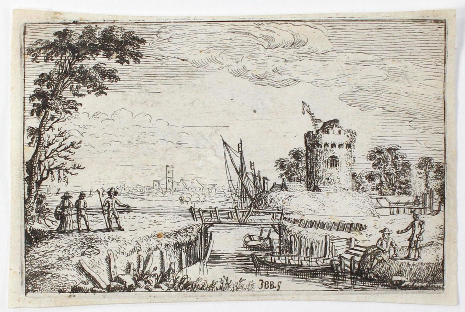 Große Abbildung Nr.1: 124-2990 Bouttats, Johann Baptist: (Künstlergraphik)