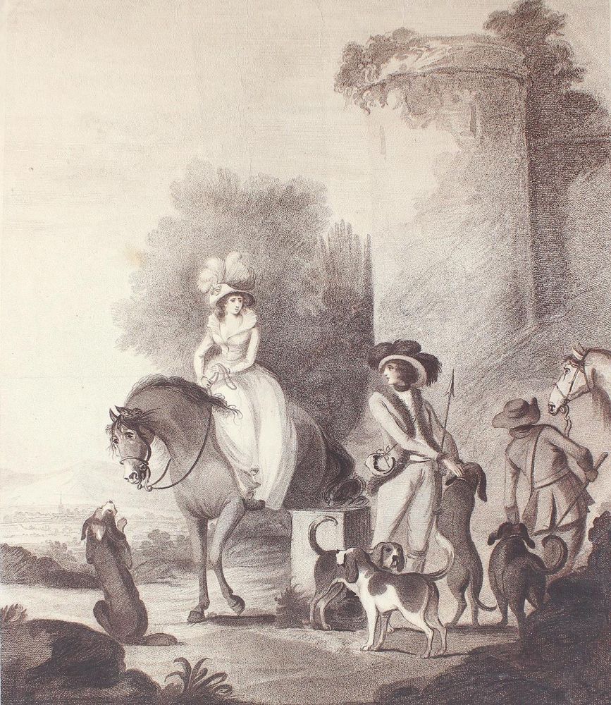 Große Abbildung Nr.1: 124-3005 Bunbury, William Henry: (Künstlergraphik)