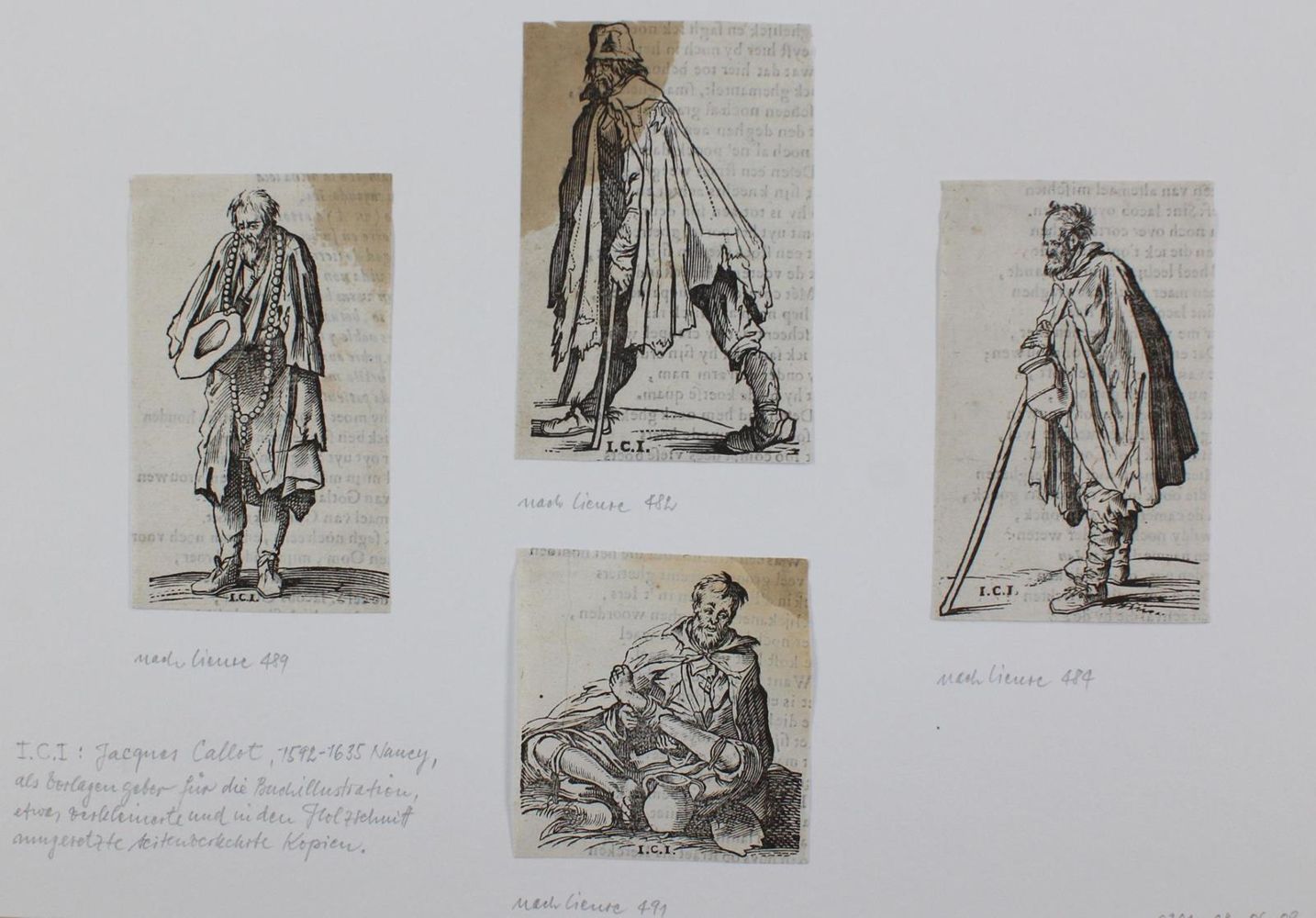 Große Abbildung Nr.2: 124-3018 Callot, Jacques: (Künstlergraphik)