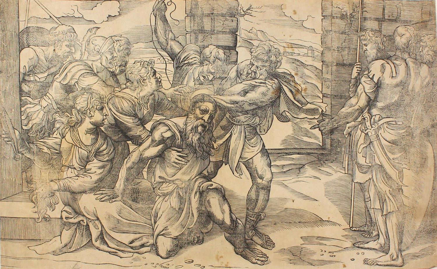 Große Abbildung Nr.2: 124-3022 Caracci, Agostino: (Künstlergraphik)