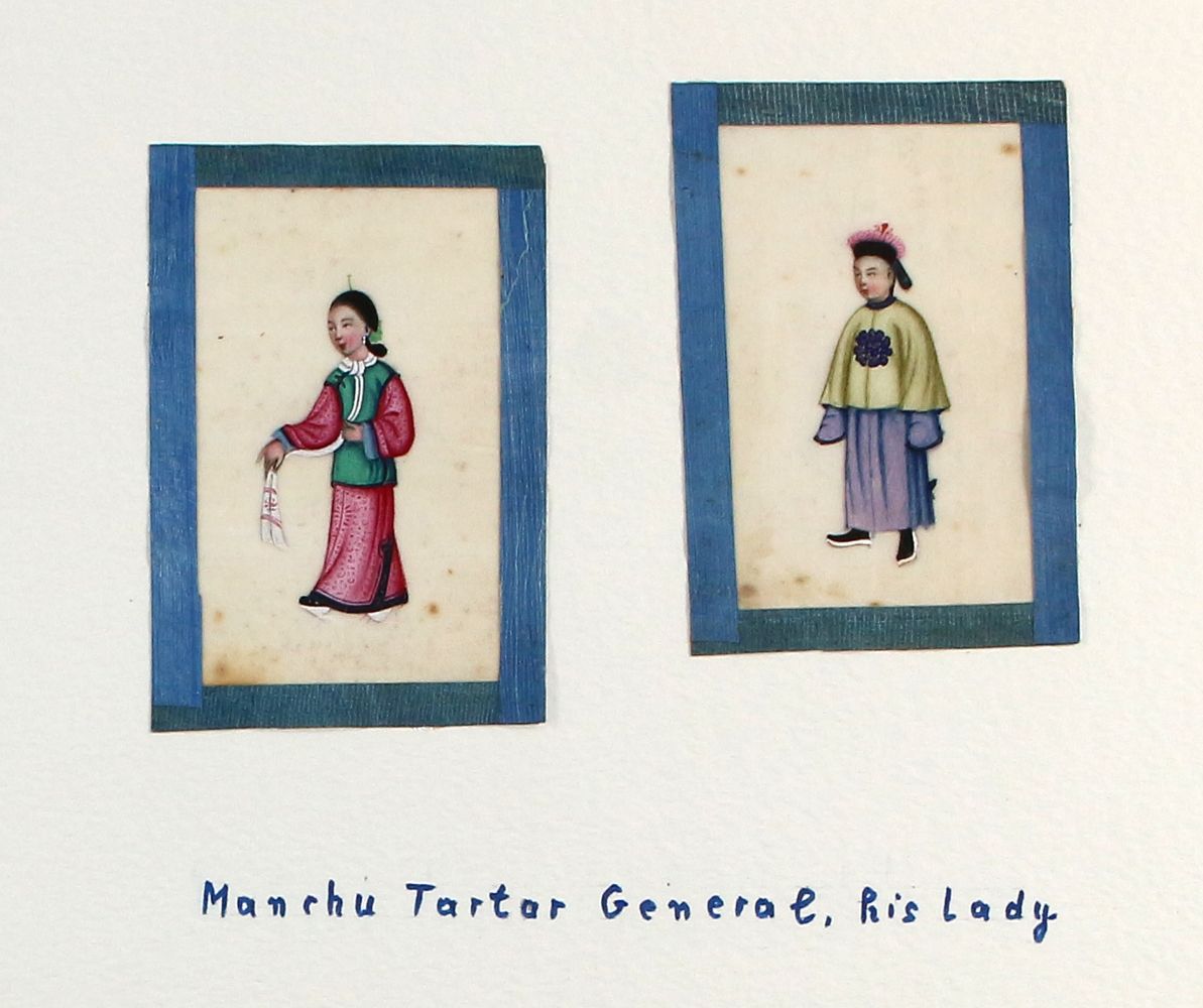 Große Abbildung Nr.2: 124-3039 Tsuso-Malerei.: (Künstlergraphik, China)