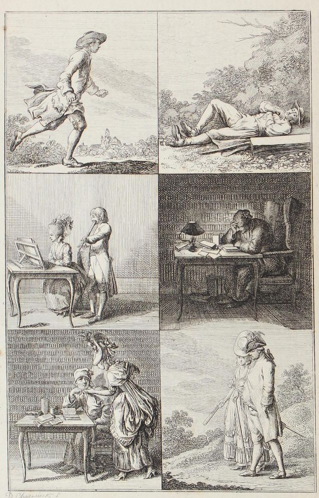 Große Abbildung Nr.1: 124-3040 Chodowiecki, Daniel Nikolaus: (Künstlergraphik)