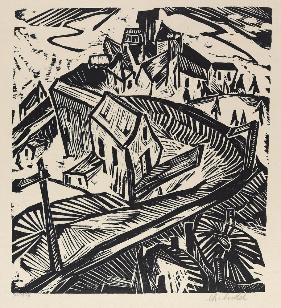 Große Abbildung Nr.1: 124-3062 Crodel, Carl (Charles): (Künstlergraphik)