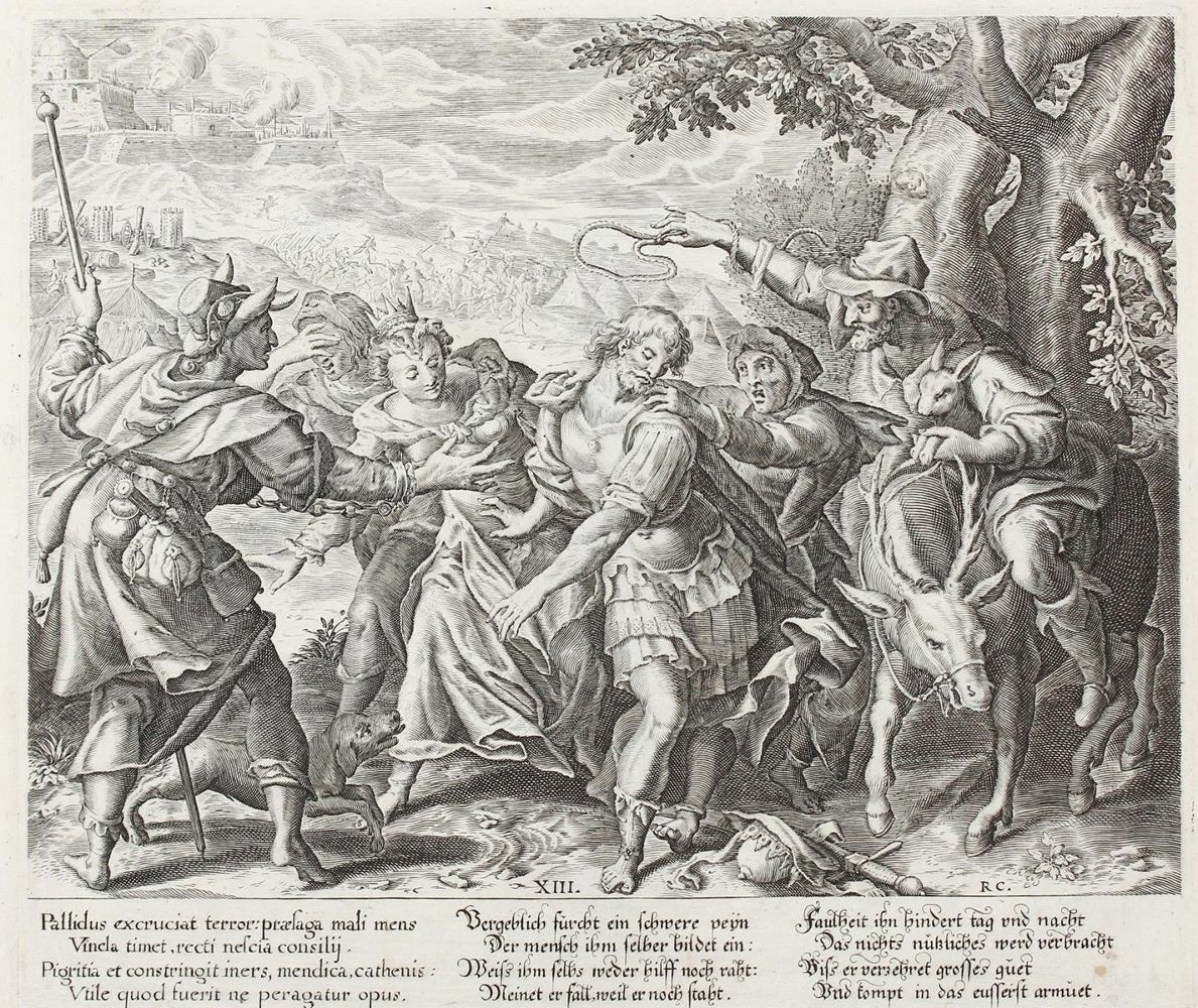 Große Abbildung Nr.1: 124-3065 Custos, Raphael: (Künstlergraphik)