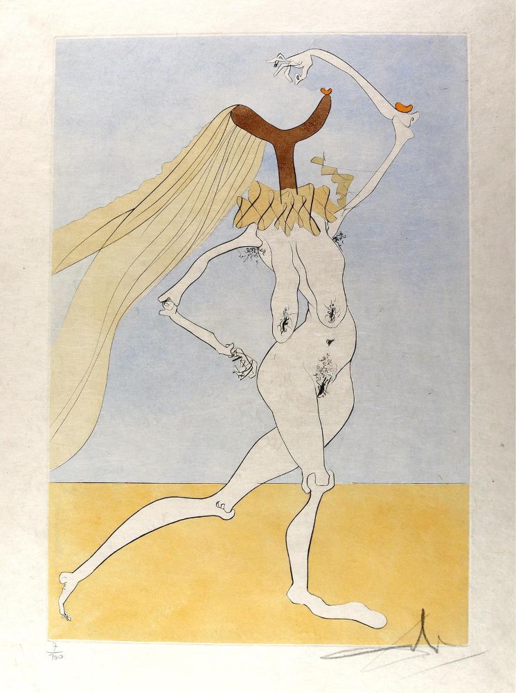 Große Abbildung Nr.1: 124-3067 Dali, Salvador: (Künstlergraphik)