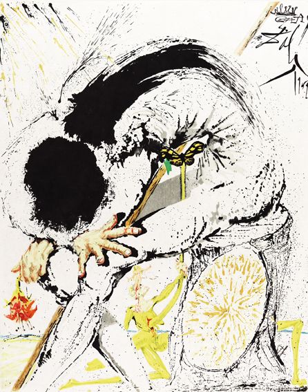 Große Abbildung Nr.1: 124-3071 Dali, Salvador: (Künstlergraphik)