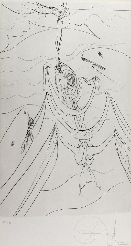 Große Abbildung Nr.1: 124-3073 Dali, Salvador: (Künstlergraphik)