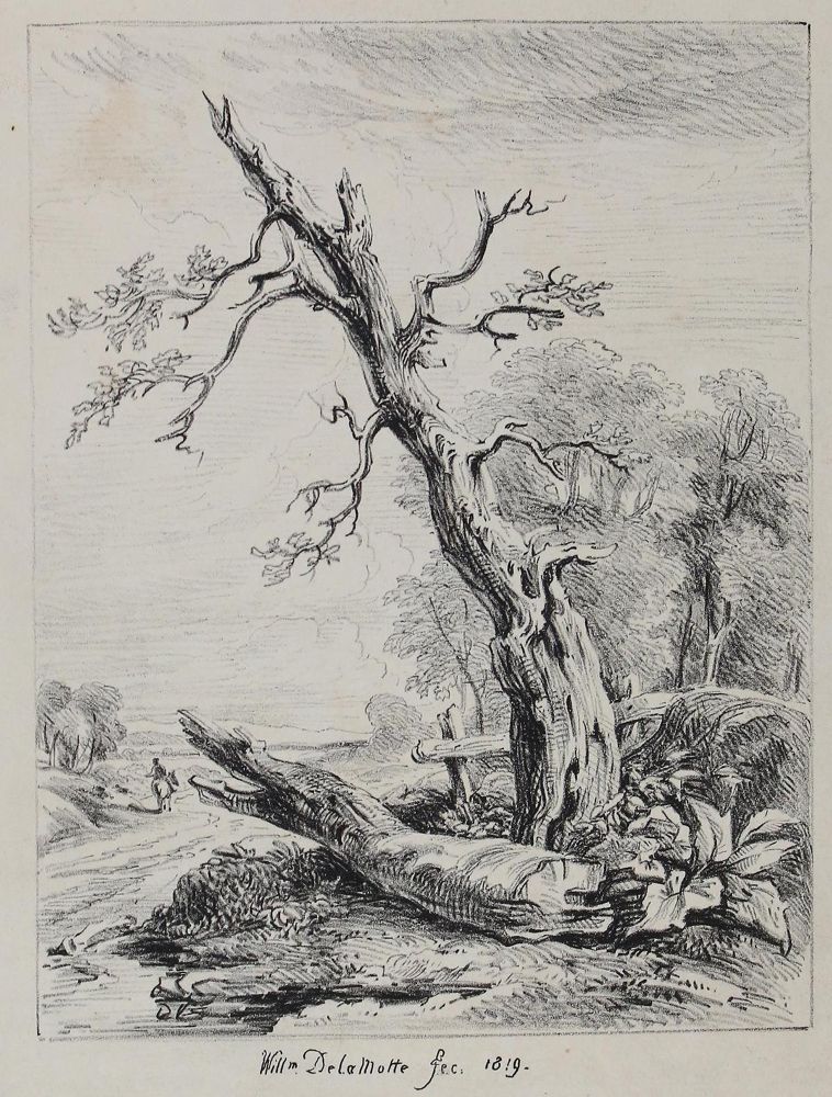 Große Abbildung Nr.2: 124-3079 Delamotte, William Alfred: (Künstlergraphik)